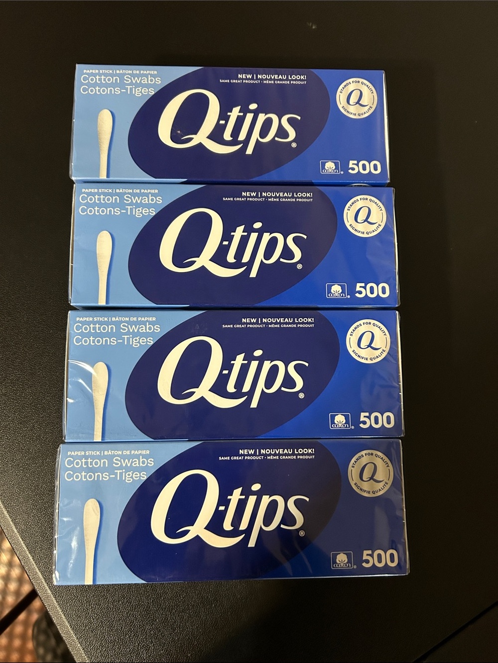 Cotton Swabs 500-Count Pack - Blue